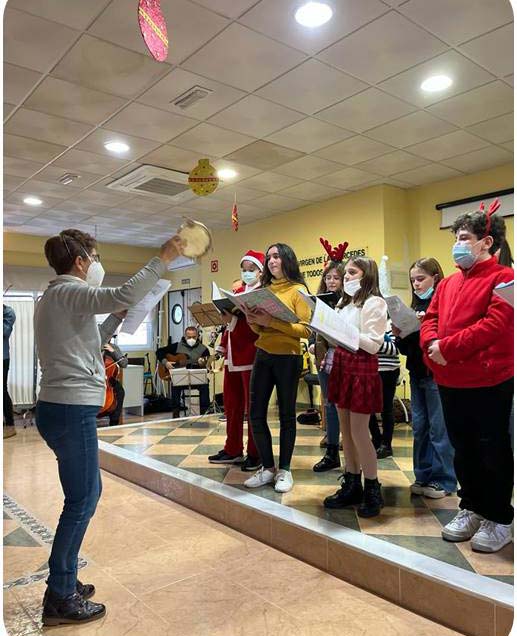 Visita de Niños del Conservatorio